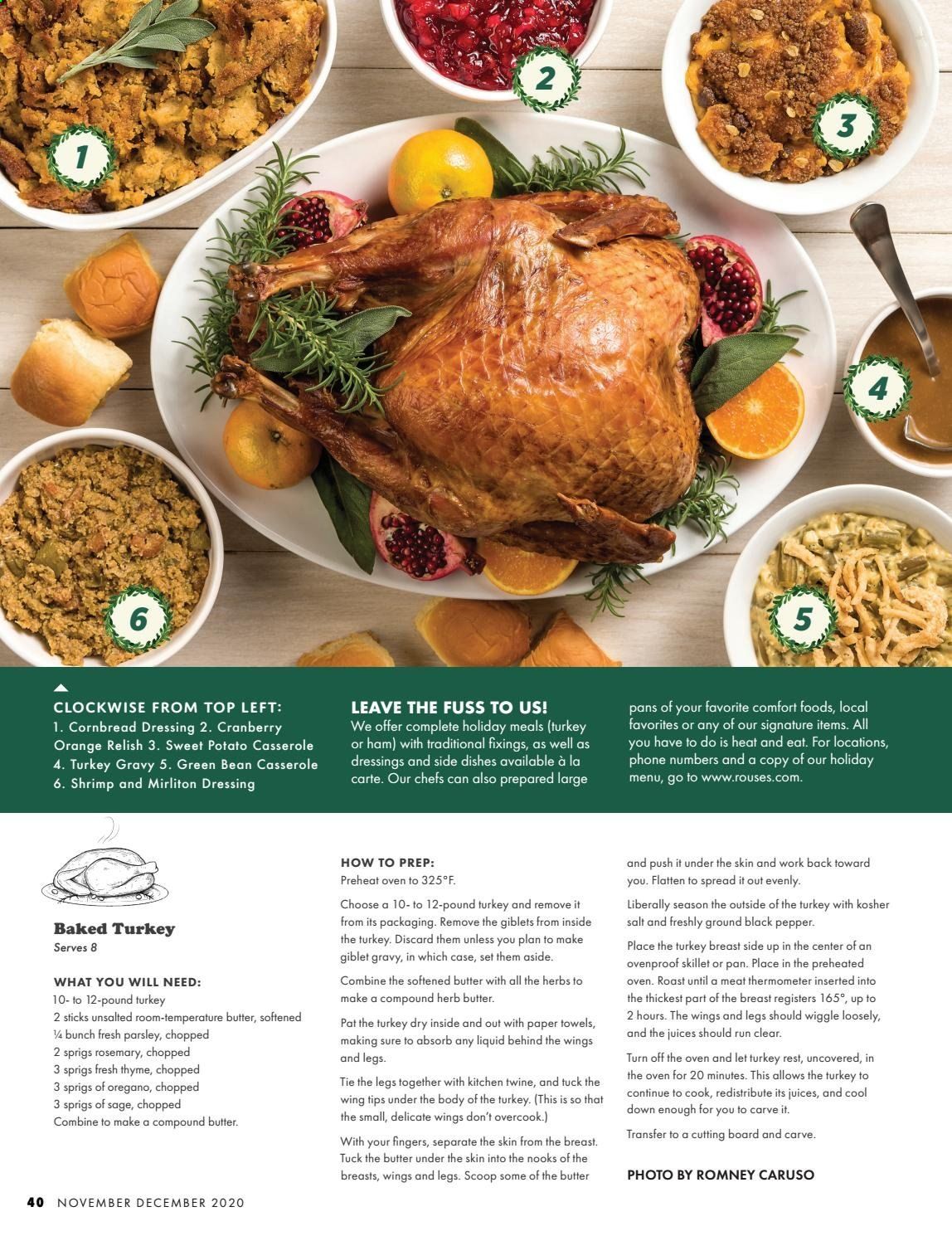 Rouses Markets (AL, LA, MS) Weekly Ad Flyer November 1 to December 31
