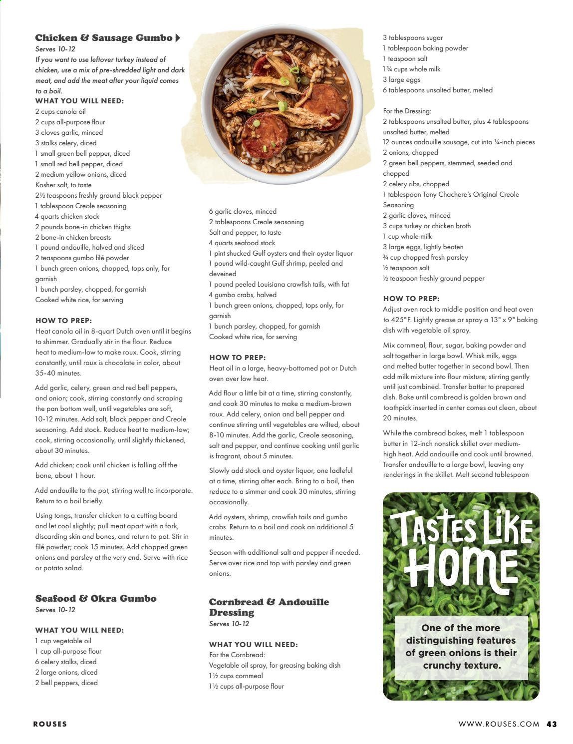 Rouses Markets (AL, LA, MS) Weekly Ad Flyer November 1 to December 31