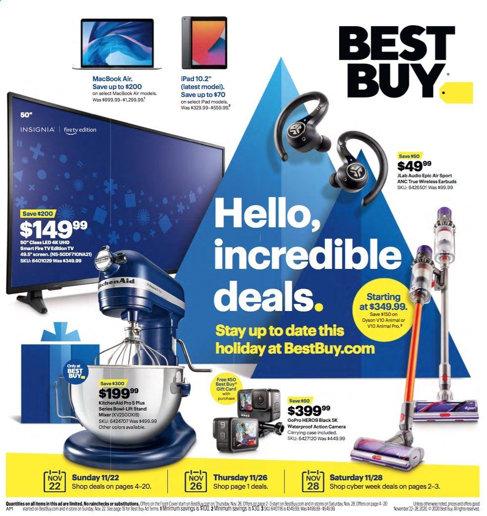 Best Buy Weekly Ad Flyer November 22 to November 28