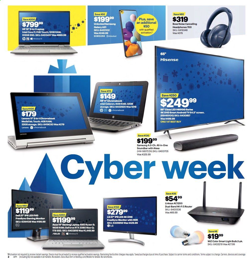 Best Buy Weekly Ad Flyer November 22 to November 28