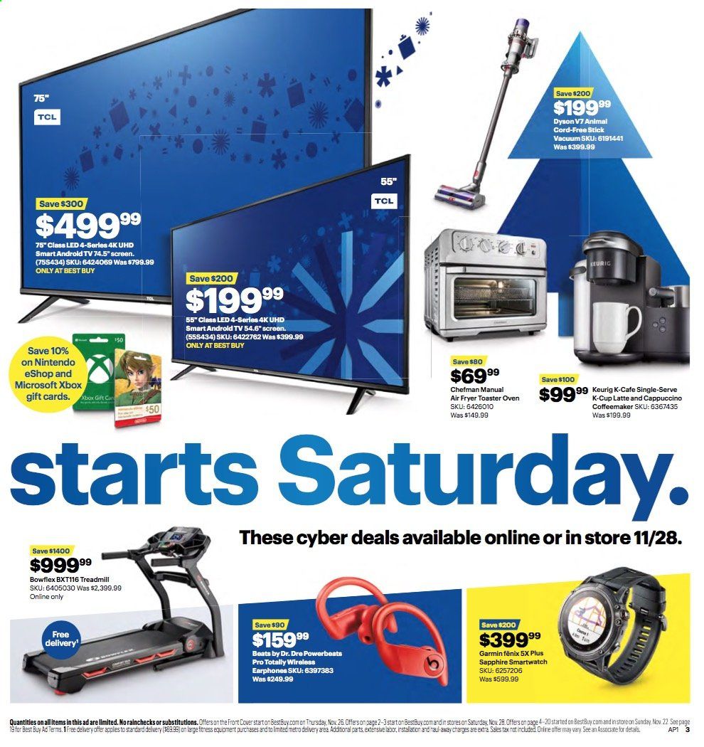 Best Buy Weekly Ad Flyer November 22 to November 28