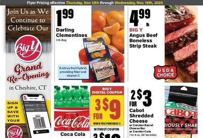 Big Y (CT) Weekly Ad Flyer November 12 to November 18