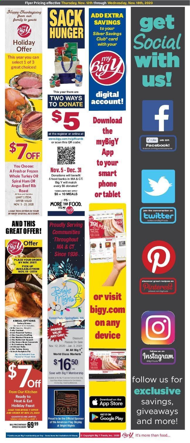 Big Y (CT) Weekly Ad Flyer November 12 to November 18