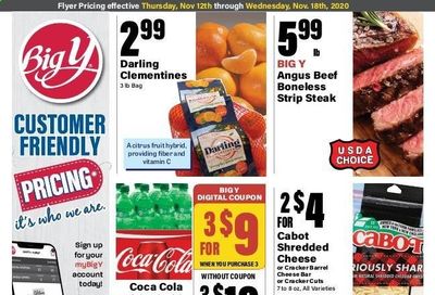 Big Y (MA) Weekly Ad Flyer November 12 to November 18