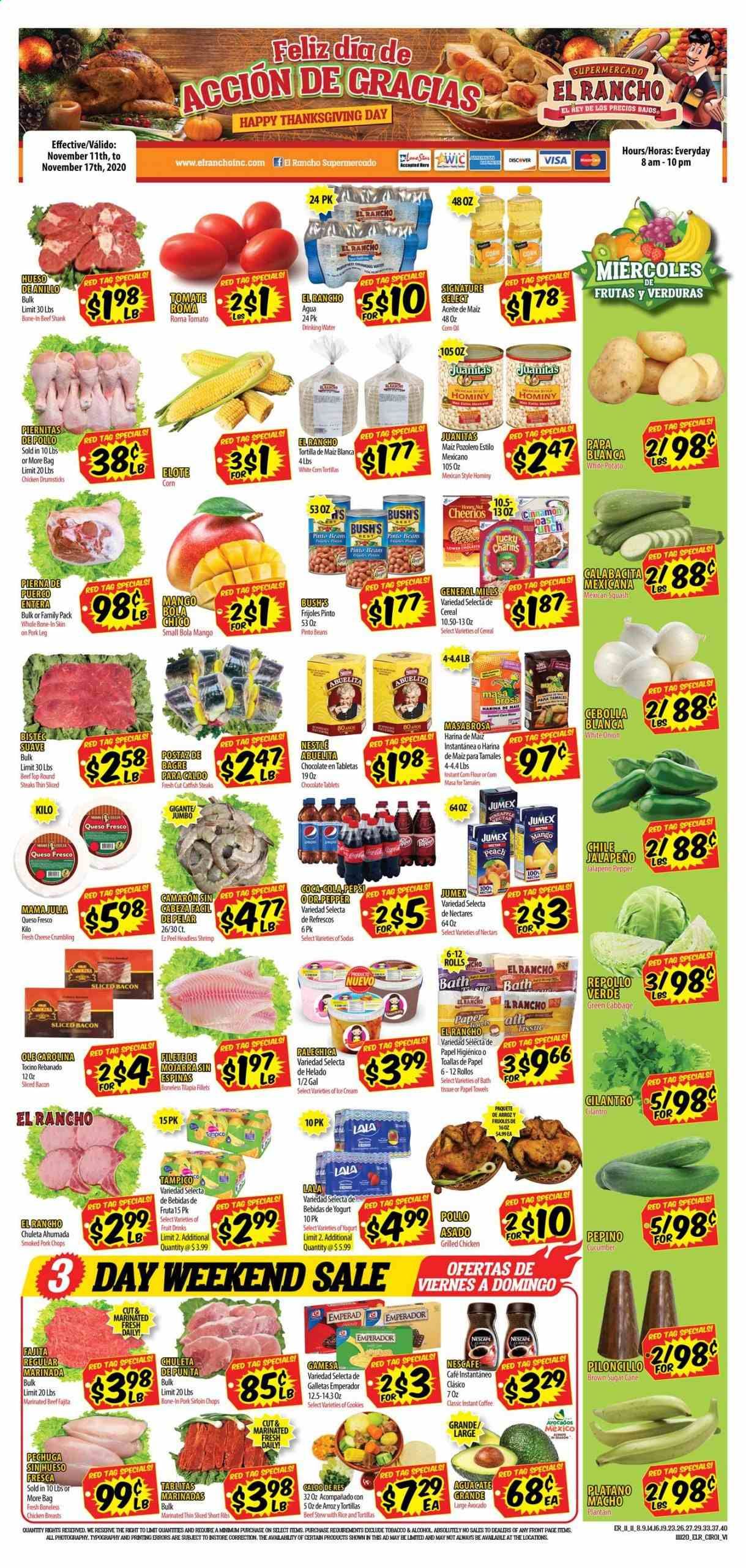 El Rancho (TX) Weekly Ad Flyer November 11 to November 17