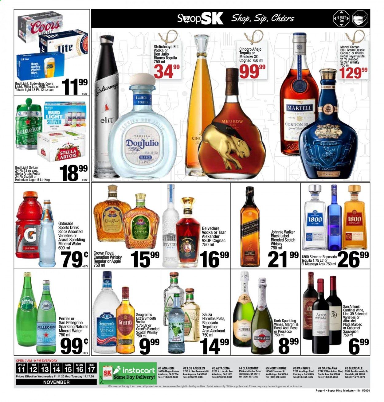 Super King Markets (CA) Weekly Ad Flyer November 11 to November 17
