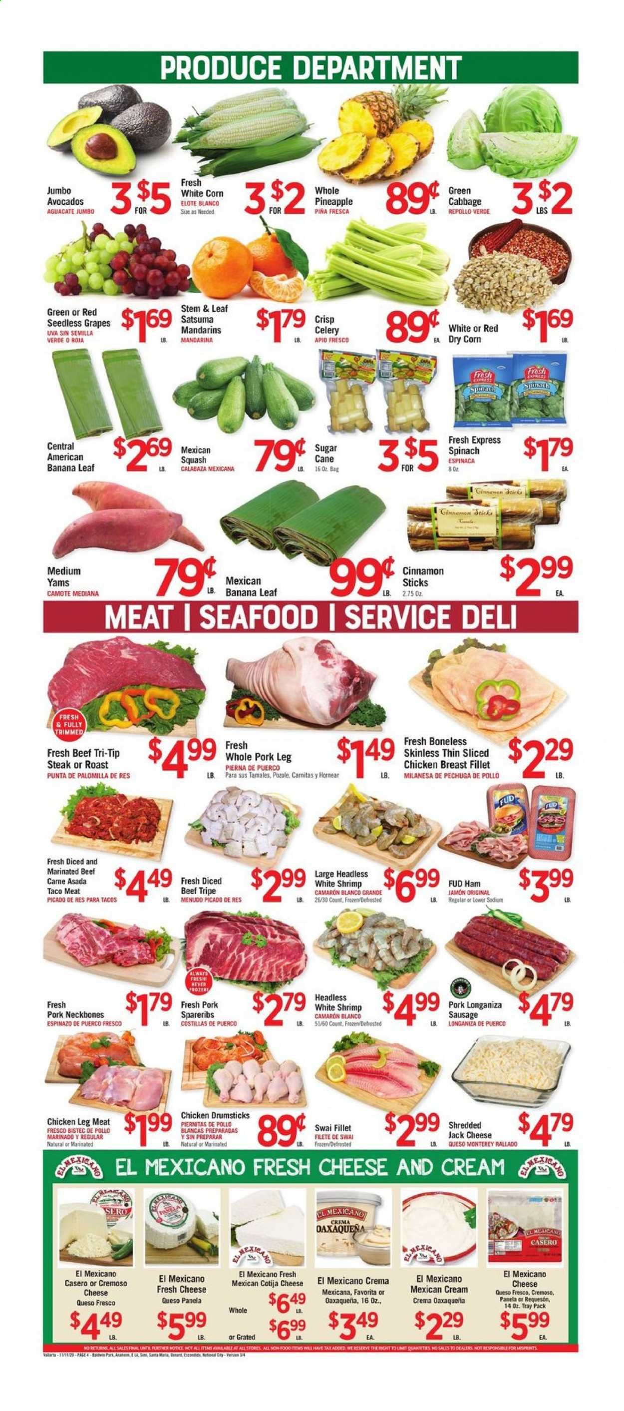 Vallarta (CA) Weekly Ad Flyer November 11 to November 17