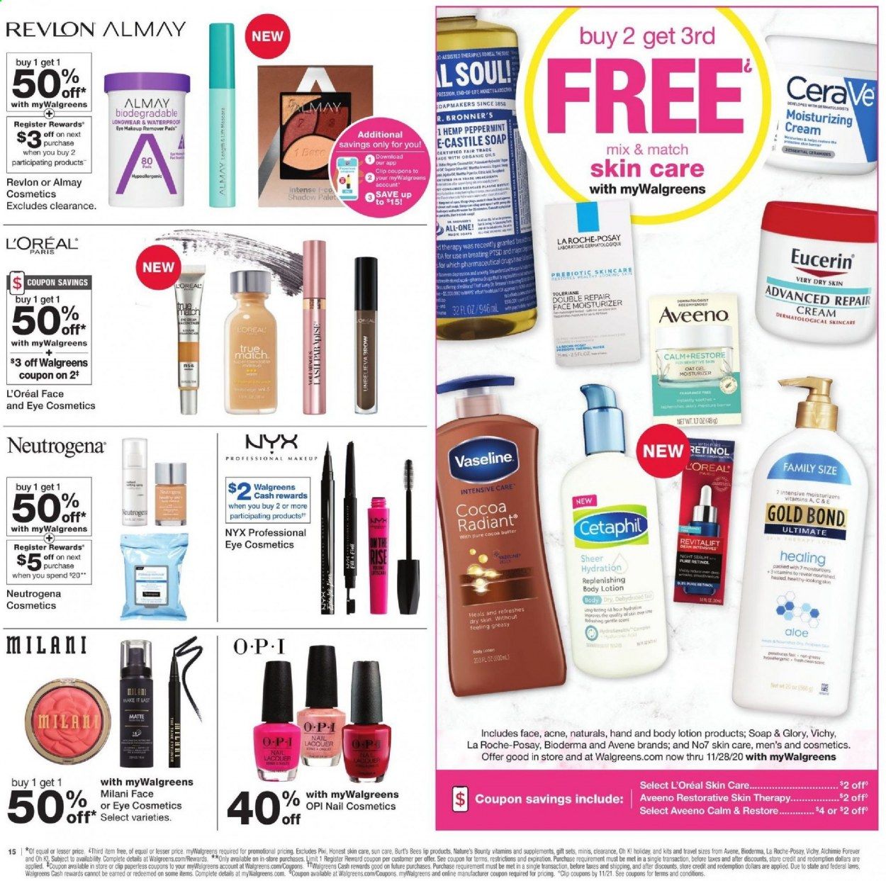 Walgreens Weekly Ad Flyer November 15 to November 21