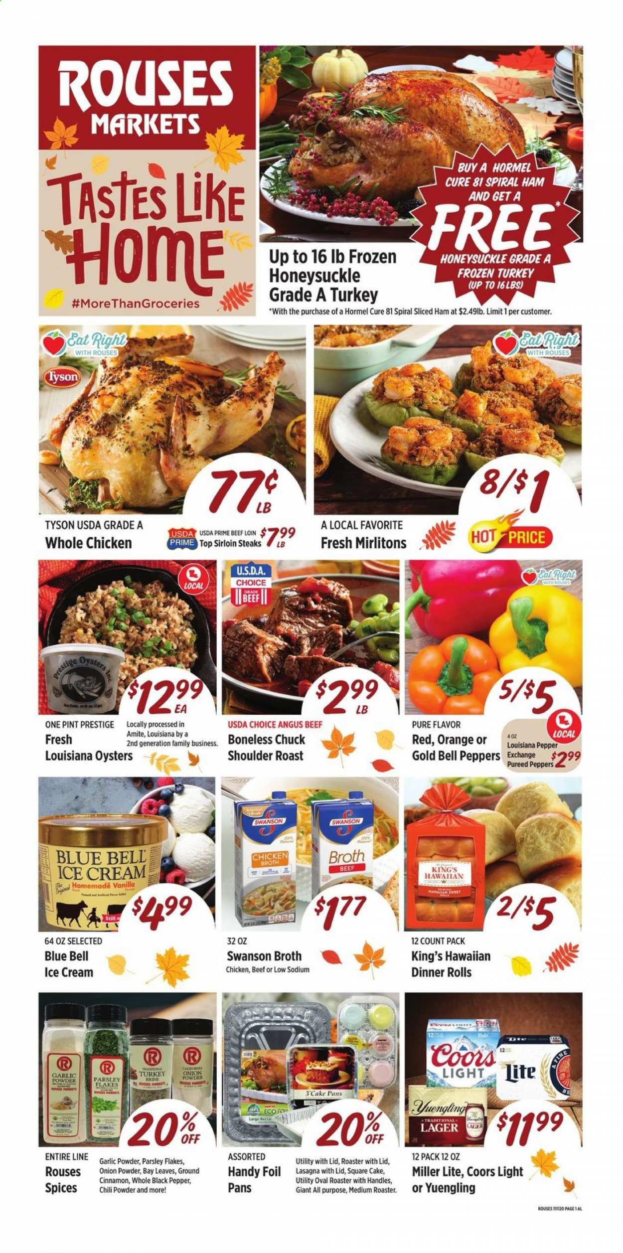 Rouses Markets (AL, LA, MS) Weekly Ad Flyer November 11 to November 18