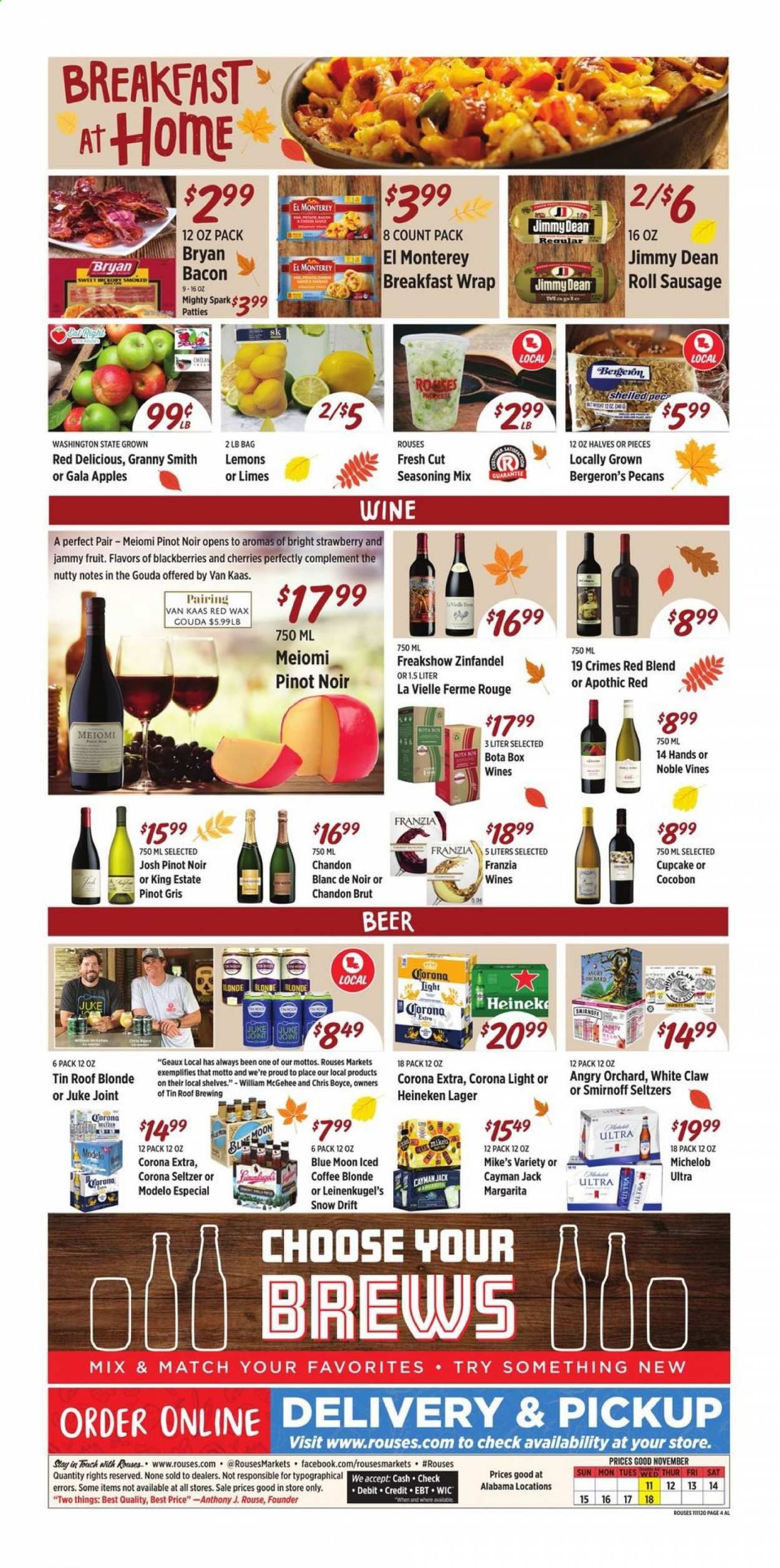 Rouses Markets (AL, LA, MS) Weekly Ad Flyer November 11 to November 18
