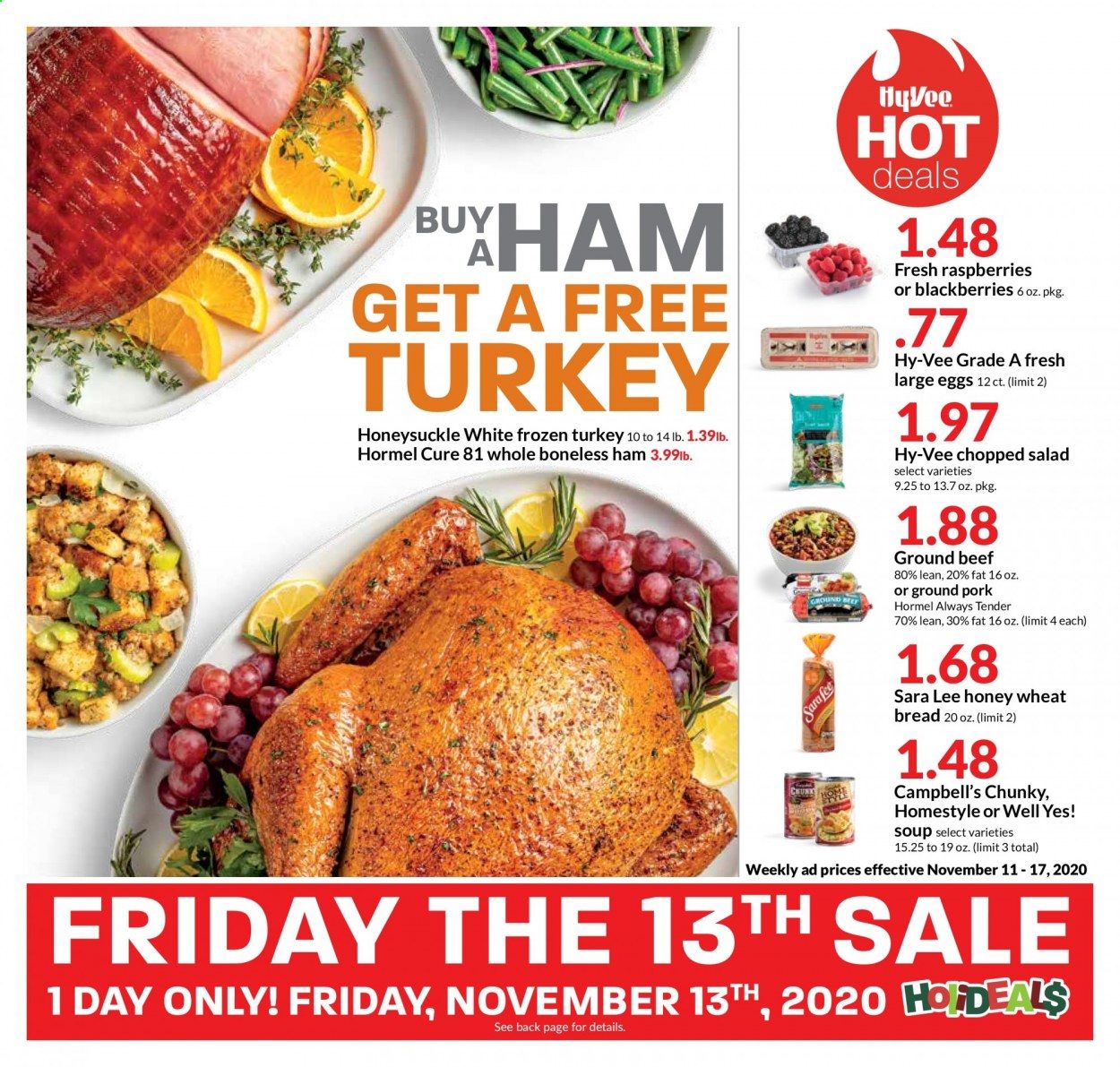 Hy-Vee (IA, IL, KS, MO) Weekly Ad Flyer November 11 to November 17