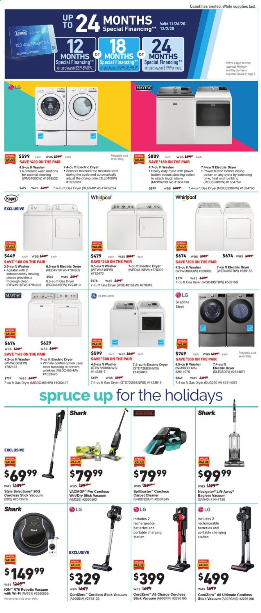 Lowe's Weekly Ad Flyer November 26 to December 2