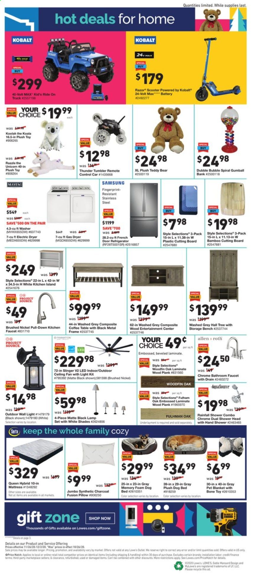 Lowe's Weekly Ad Flyer November 26 to December 2