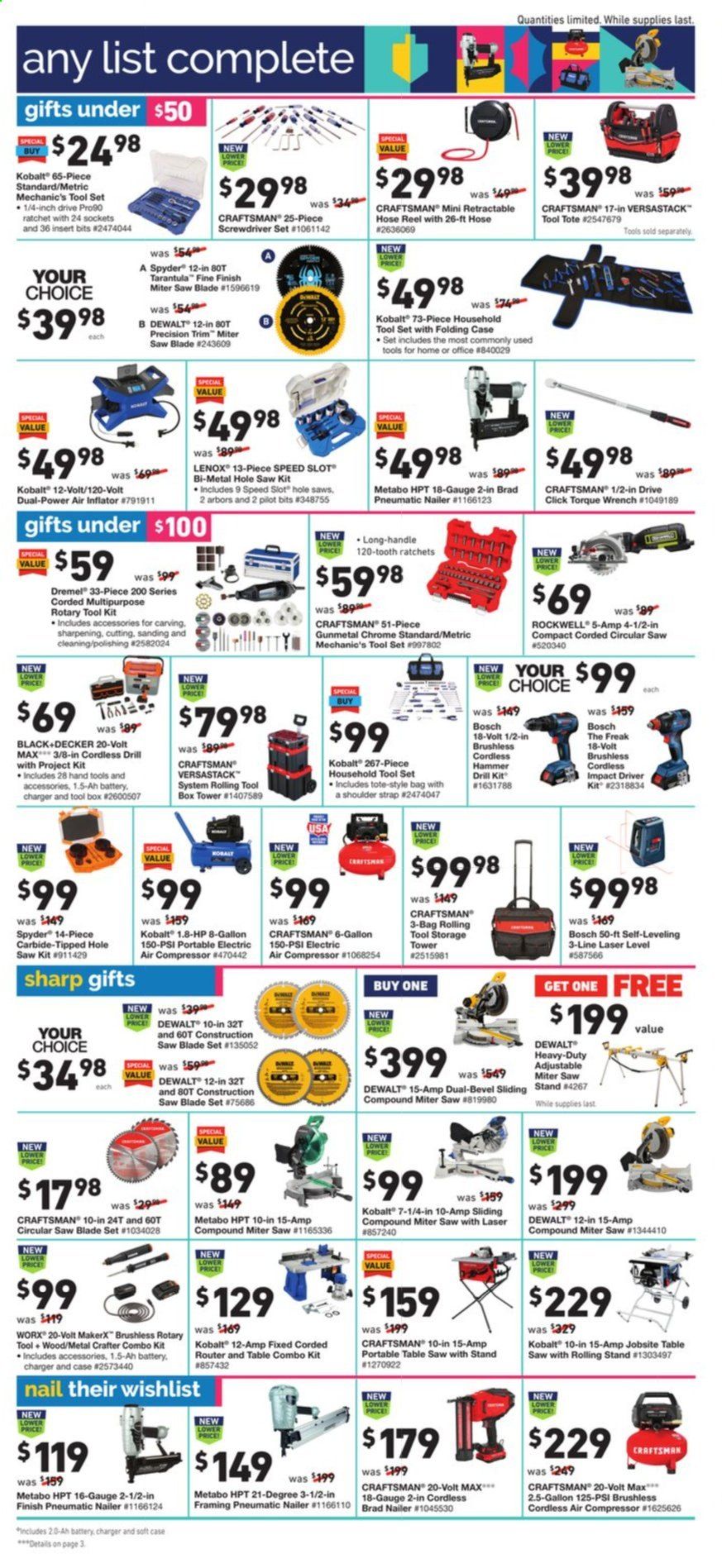 Lowe's Weekly Ad Flyer November 26 to December 2