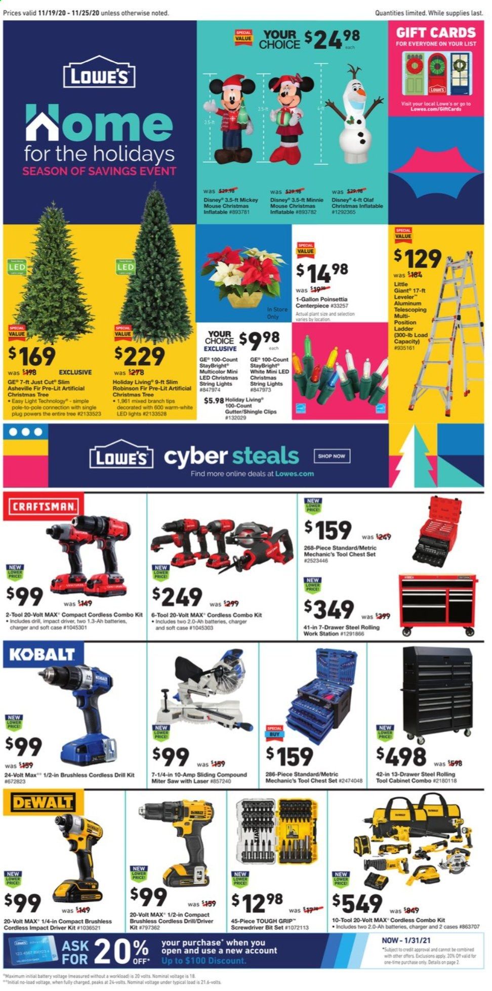 Lowe's Weekly Ad Flyer November 19 to November 25
