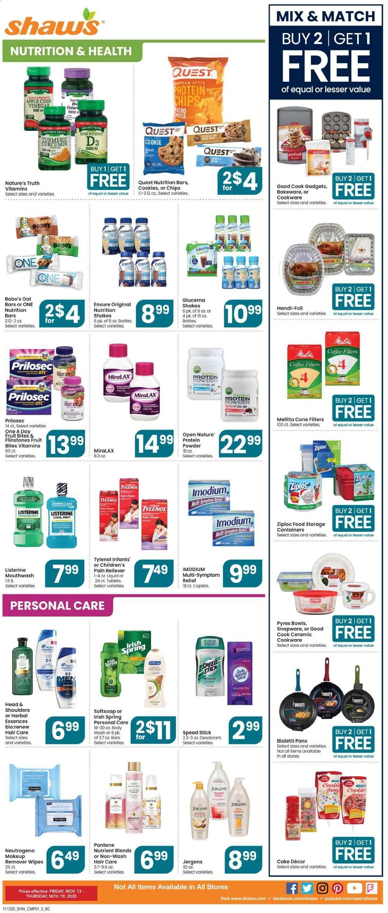 Shaw’s (MA, ME, NH, RI, VT) Weekly Ad Flyer November 13 to November 19