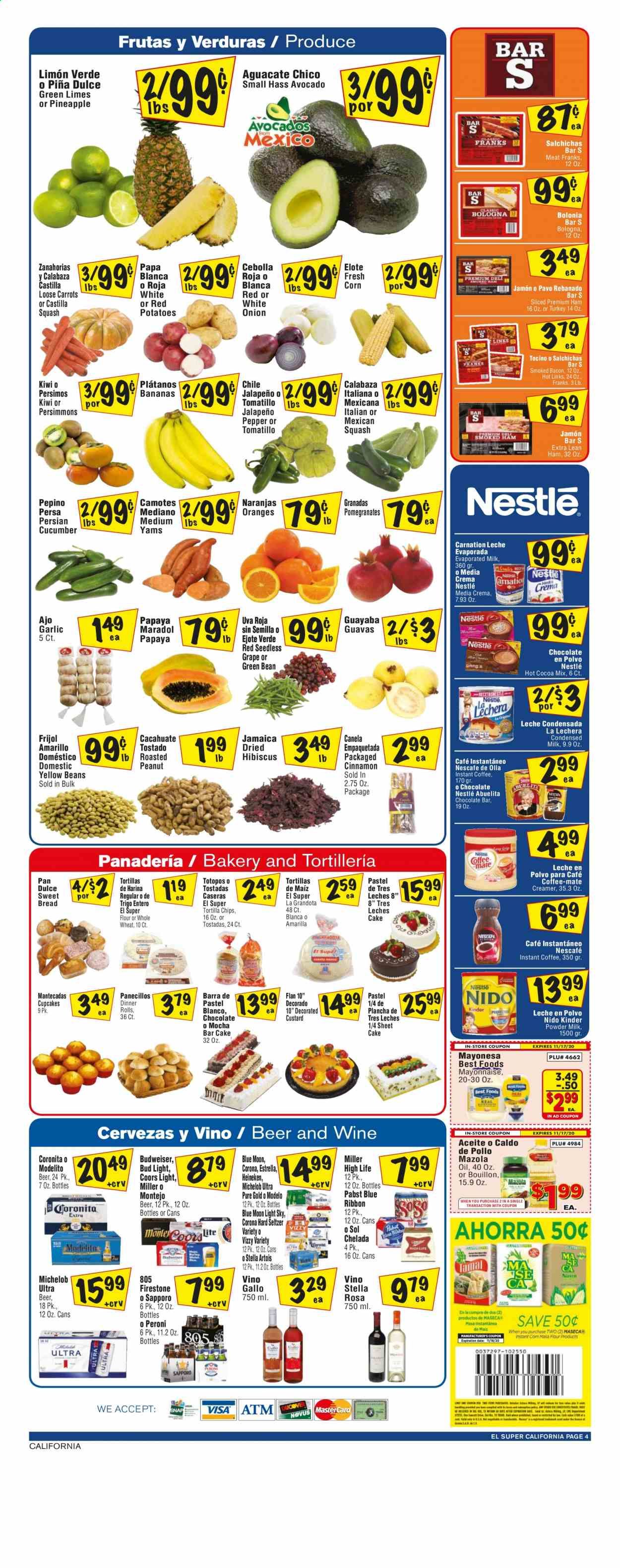 El Super (AZ, CA, NM, NV, TX) Weekly Ad Flyer November 11 to November 17