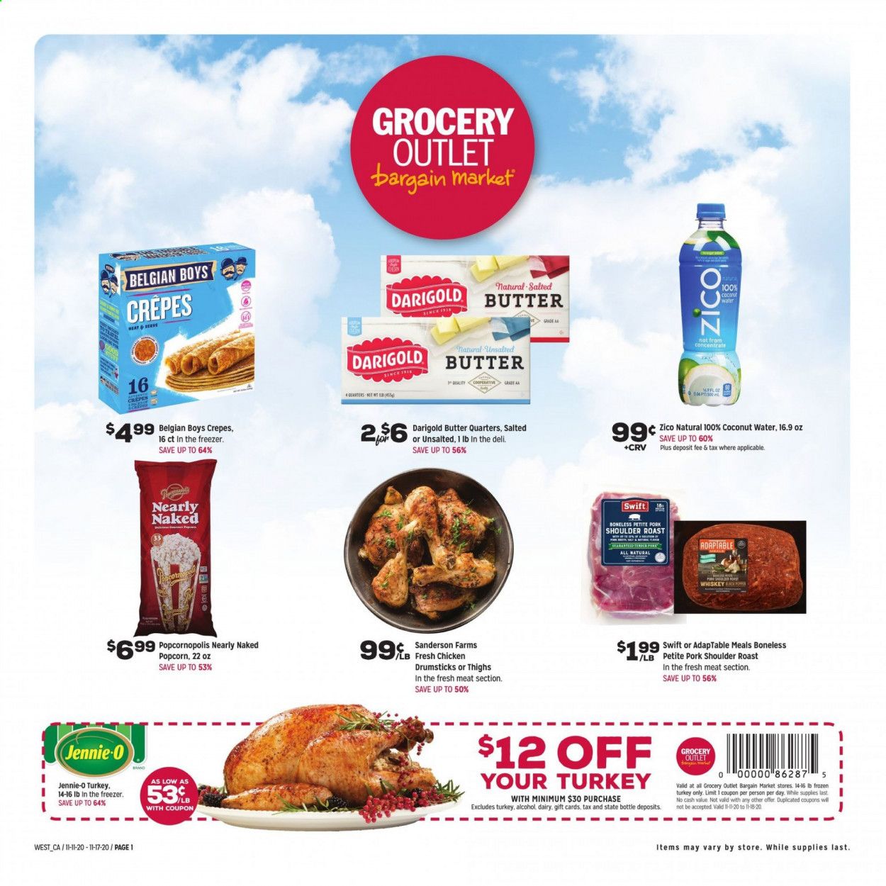 Grocery Outlet Weekly Ad Flyer November 11 to November 17