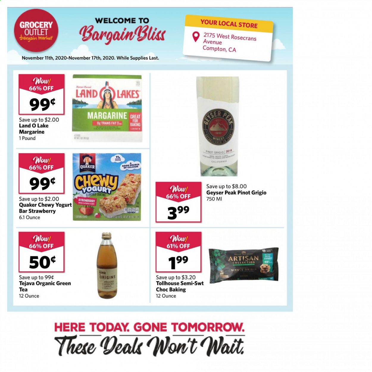 Grocery Outlet Weekly Ad Flyer November 11 to November 17