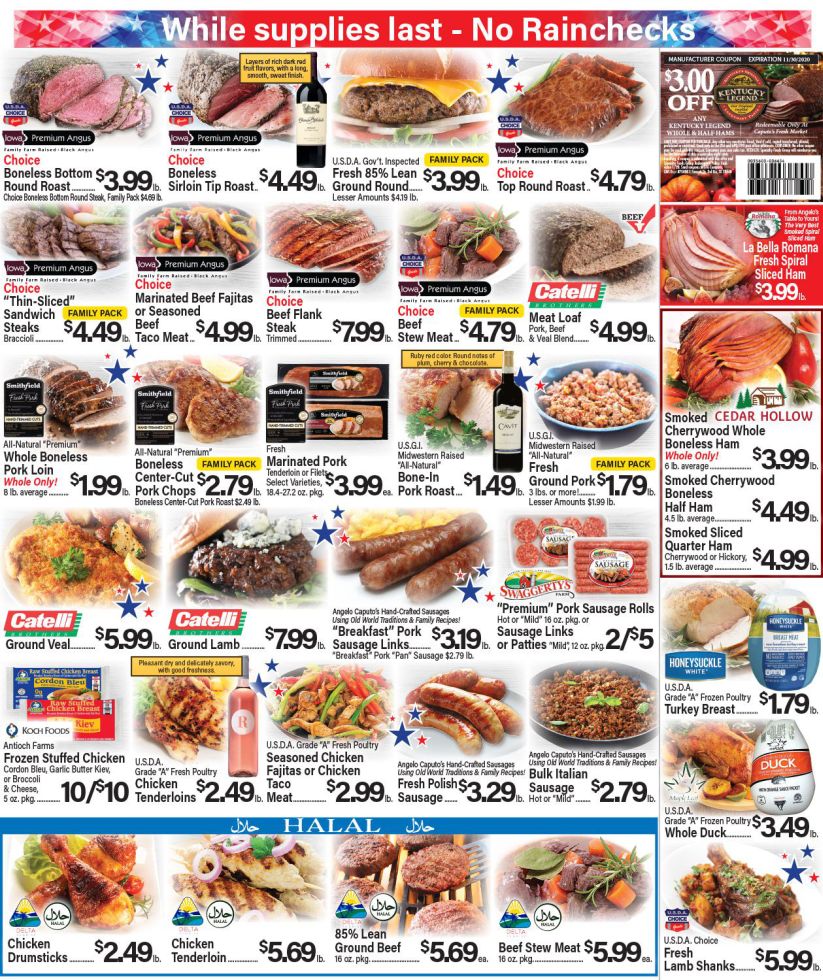 Angelo Caputo's Weekly Ad Flyer November 11 to November 17, 2020
