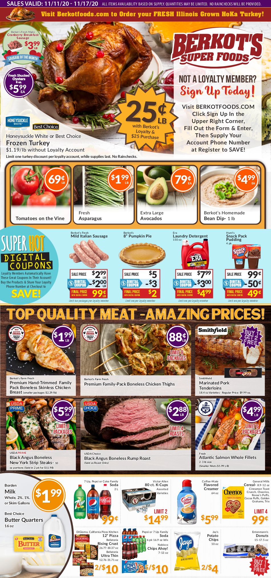 Berkot's Super Foods Weekly Ad Flyer November 11 to November 17, 2020