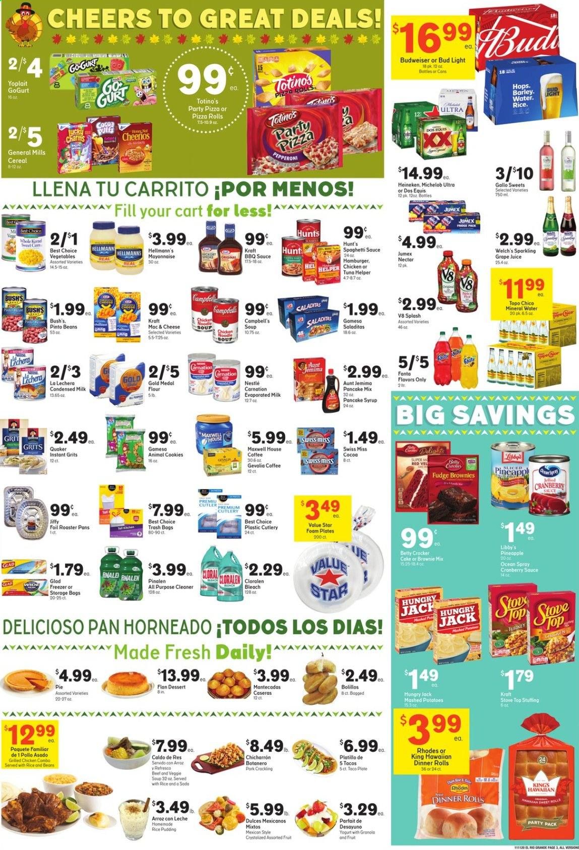 El Rio Grande (10, 21, 25, 30, 34, 53, 90) Weekly Ad Flyer November 11 to November 17
