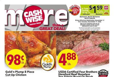 Cash Wise (MN, ND) Weekly Ad Flyer November 11 to November 17