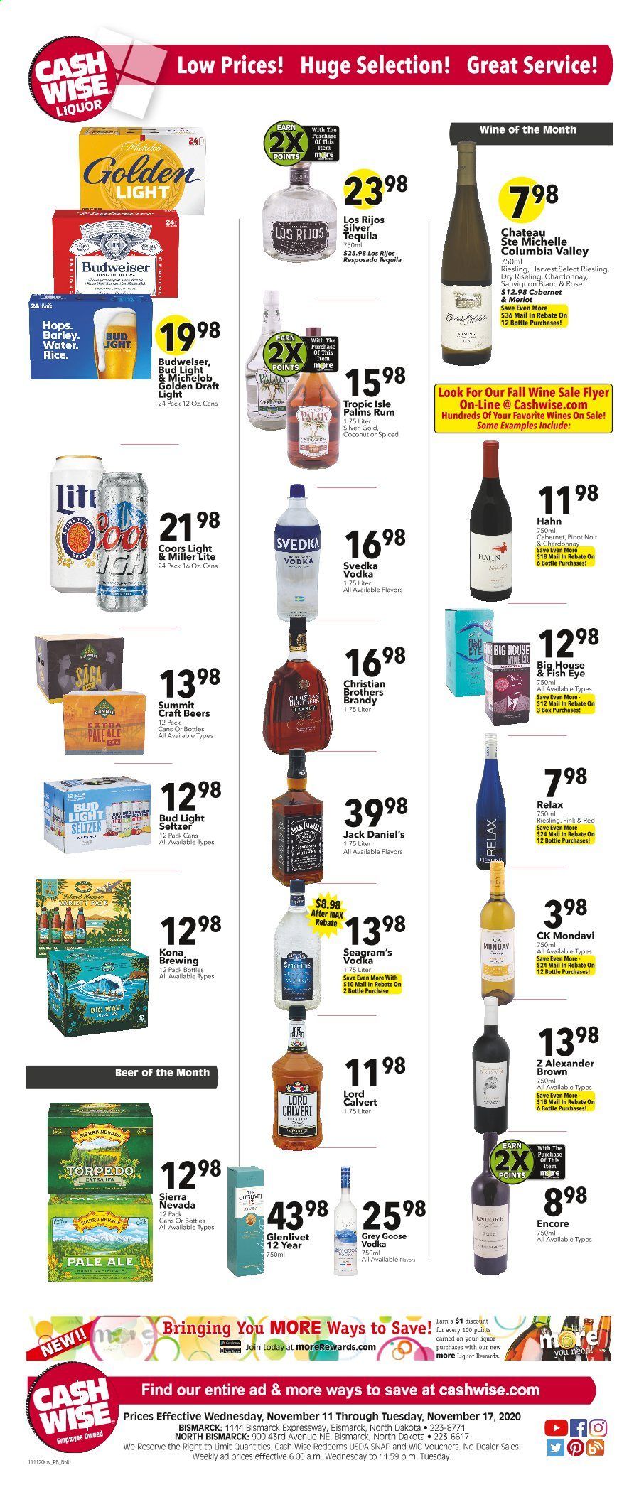 Cash Wise (MN, ND) Weekly Ad Flyer November 11 to November 17