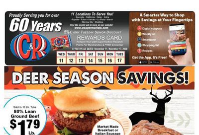 C&R Market Weekly Ad Flyer November 11 to November 17, 2020