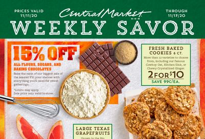 Central Market Weekly Ad Flyer November 11 to November 17, 2020