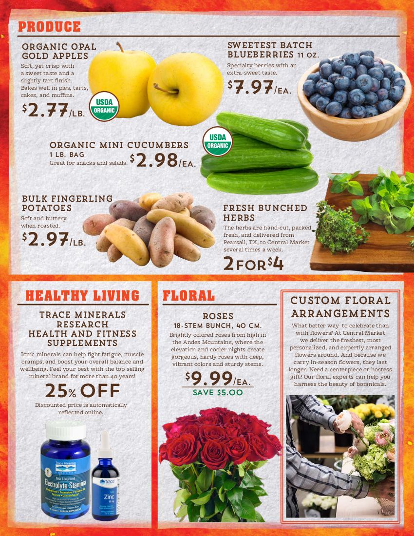 Central Market Weekly Ad Flyer November 11 to November 17, 2020