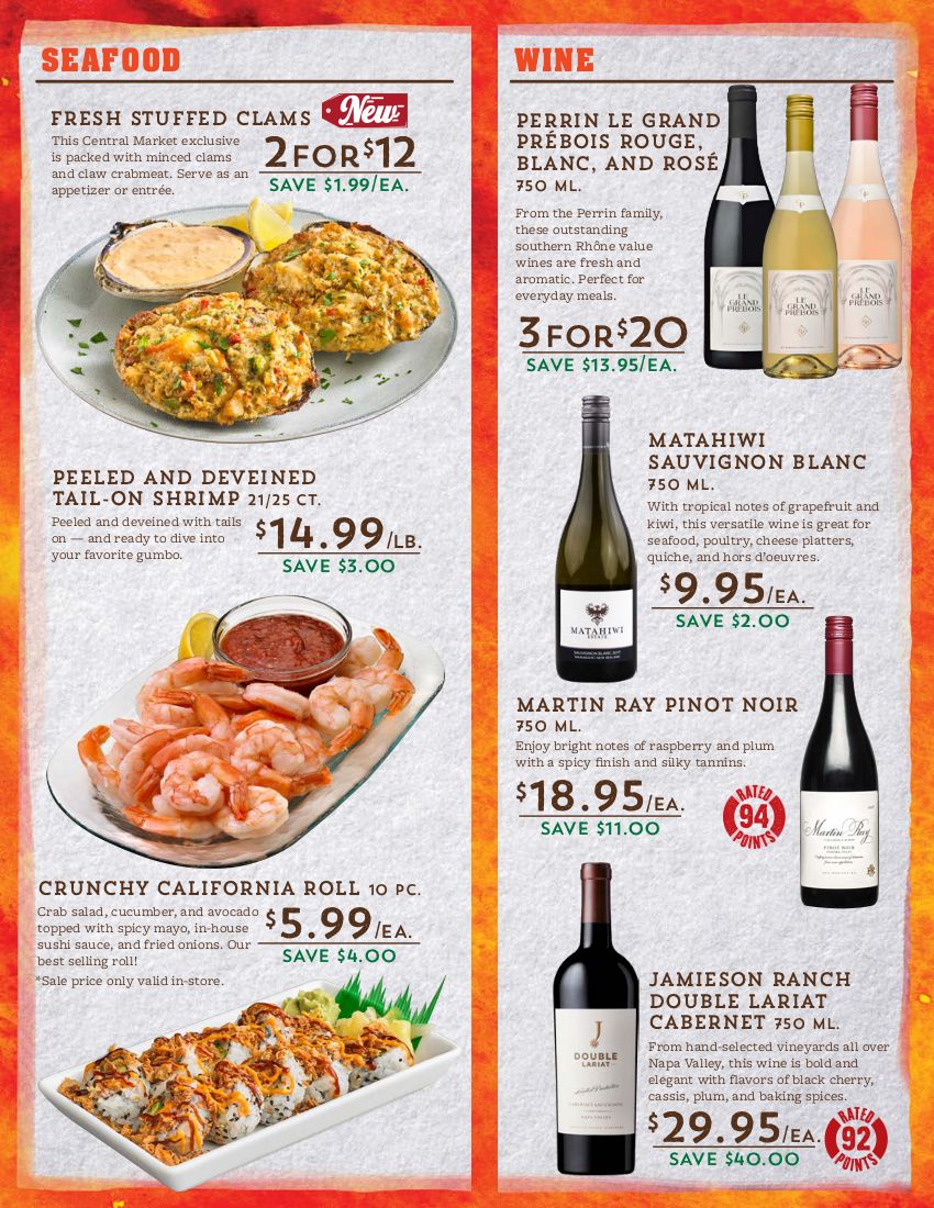 Central Market Weekly Ad Flyer November 11 to November 17, 2020
