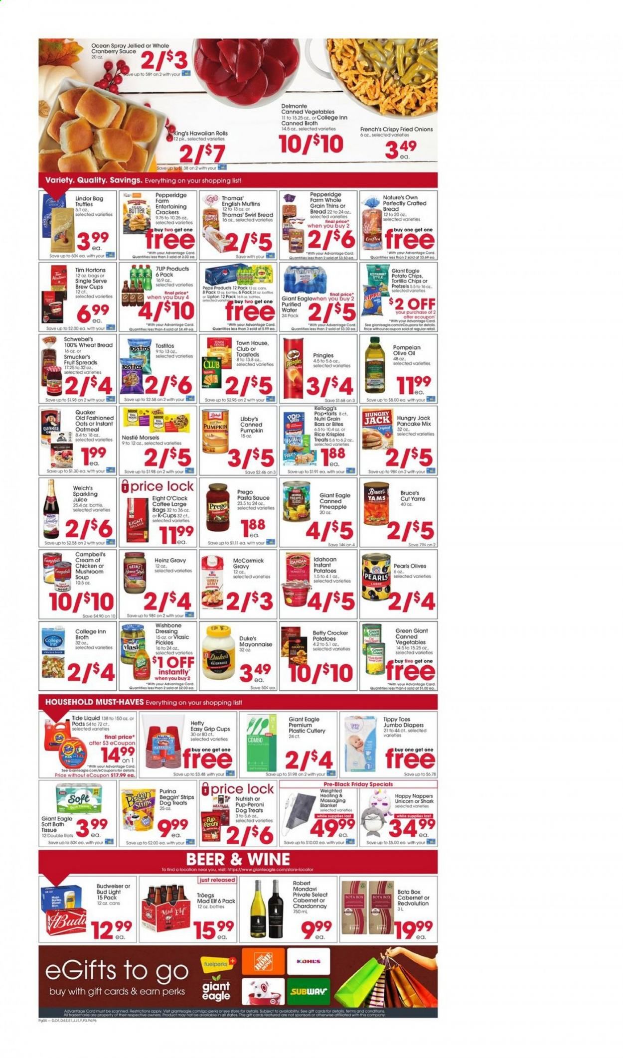 Giant Eagle (IN, MD, OH, PA, WV) Weekly Ad Flyer November 12 to November 18