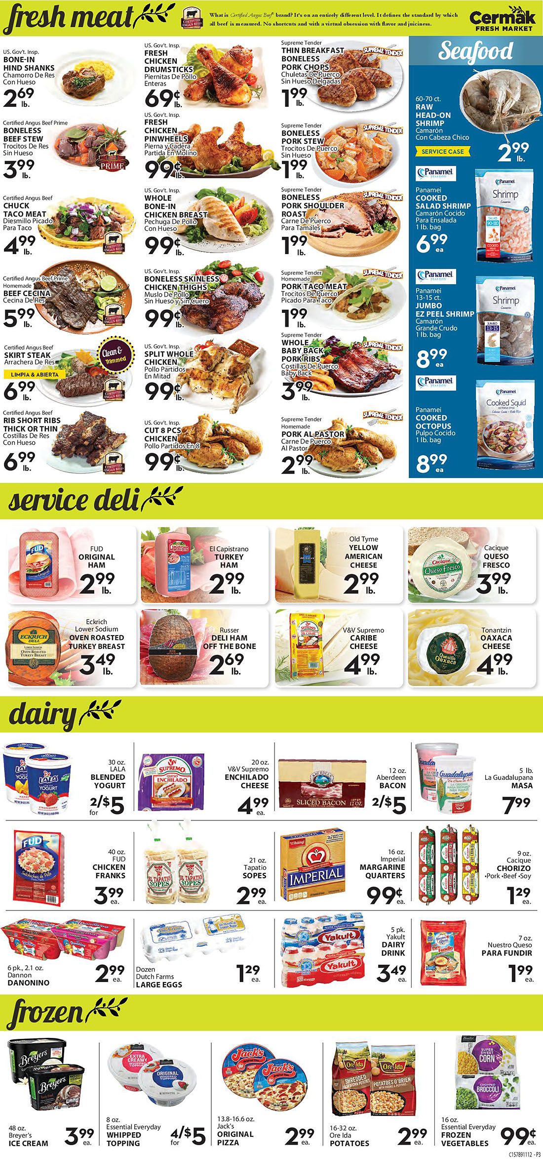 Cermak Fresh Market (IL) Weekly Ad Flyer November 11 to November 17 2020