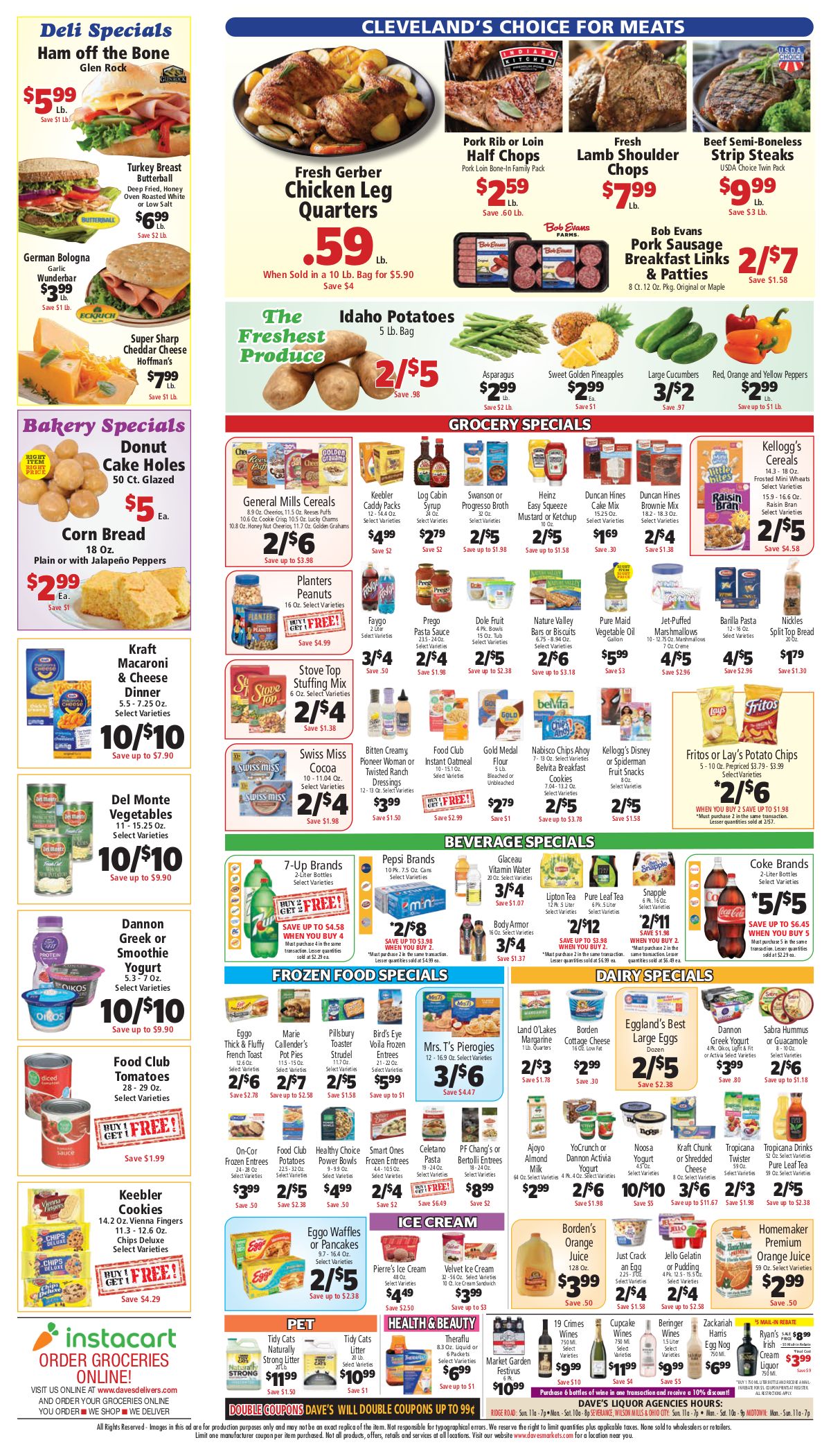 Dave's Markets Weekly Ad Flyer November 11 to November 17, 2020
