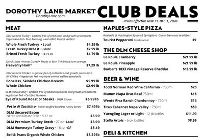 Dorothy Lane Market Weekly Ad Flyer November 11 to December 1, 2020