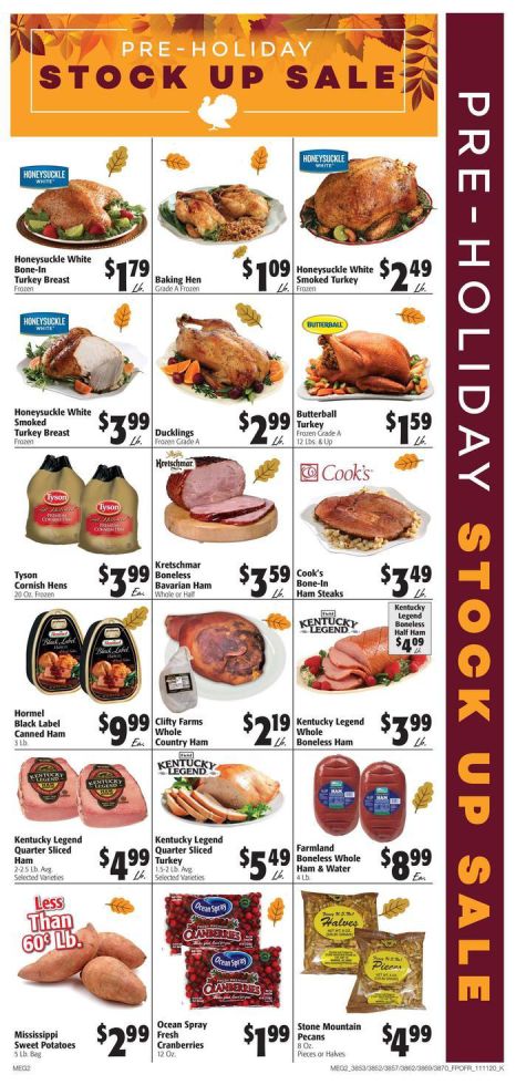 E.W. James & Sons Weekly Ad Flyer November 11 to November 17, 2020