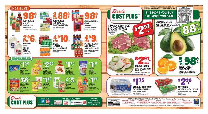 Elrod's Weekly Ad Flyer November 11 to November 17, 2020