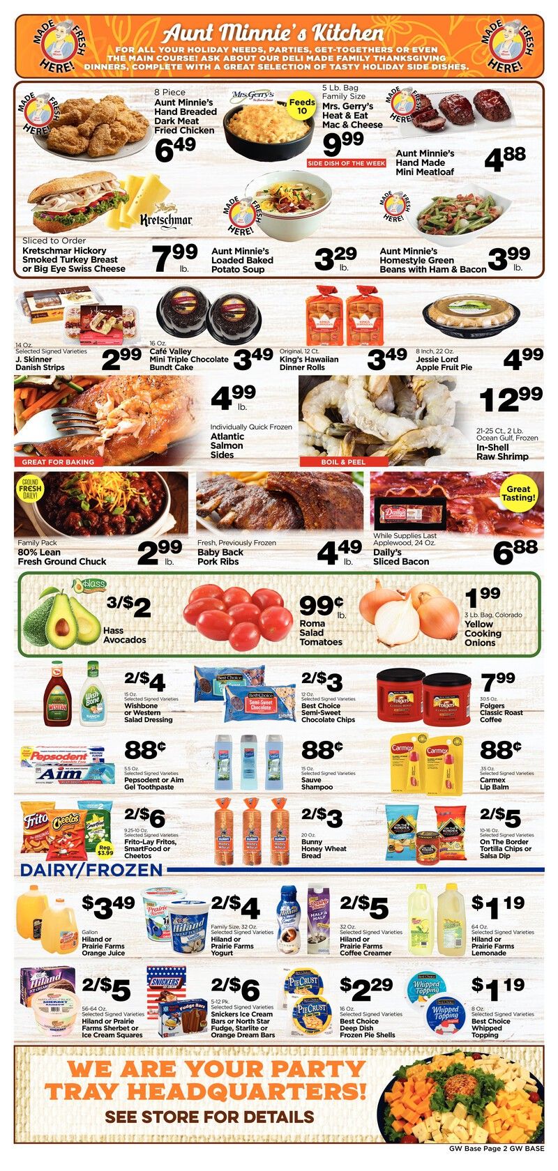 G&W Foods Weekly Ad Flyer November 11 to November 17, 2020