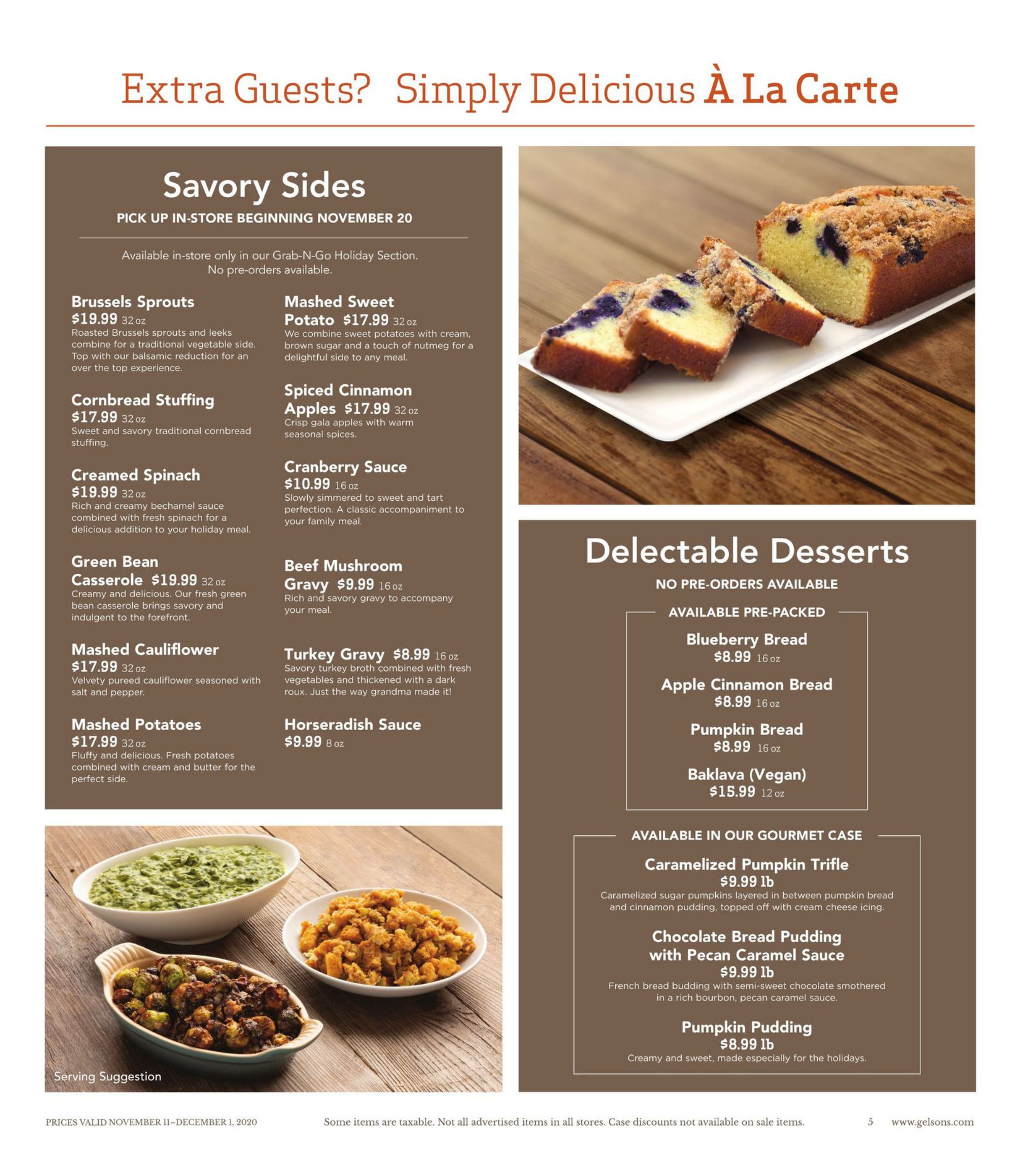 Gelson's Weekly Ad Flyer November 11 to November 17, 2020