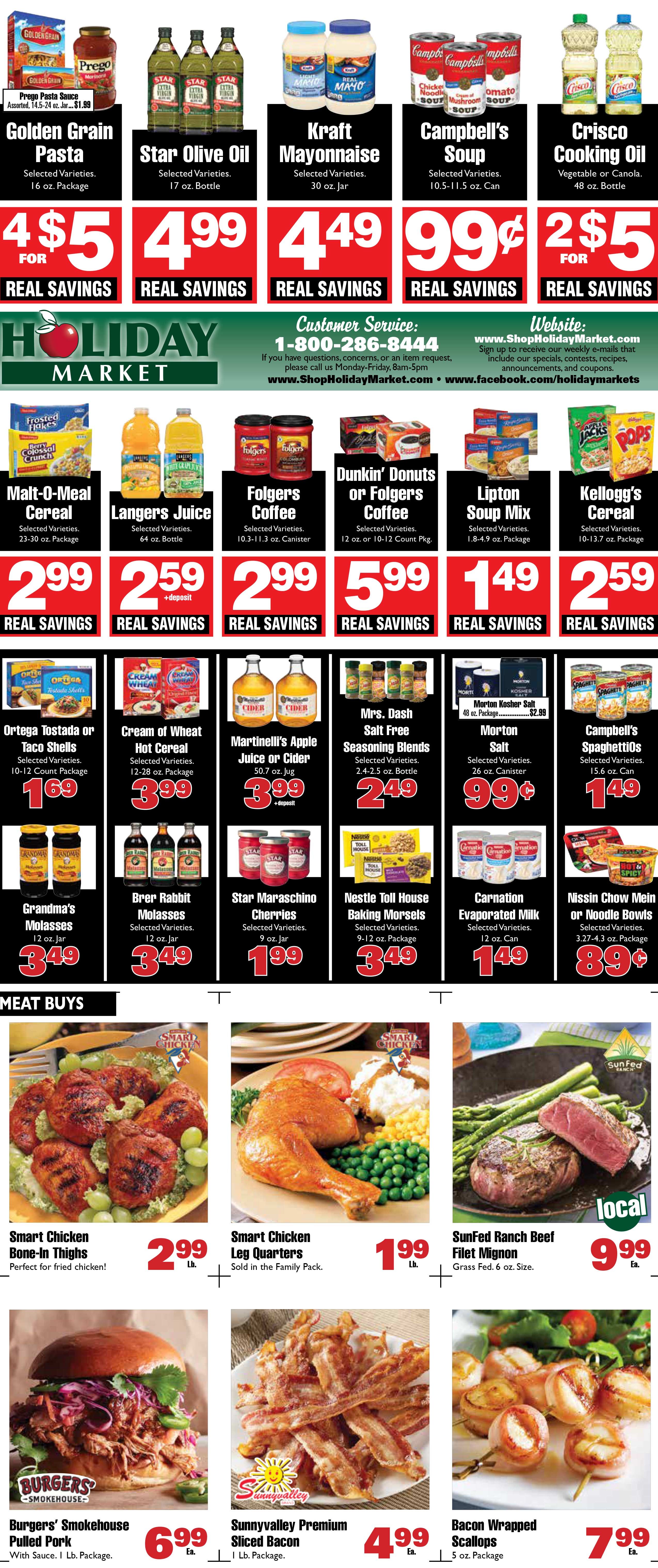 Holiday Market Weekly Ad Flyer November 11 to November 17, 2020
