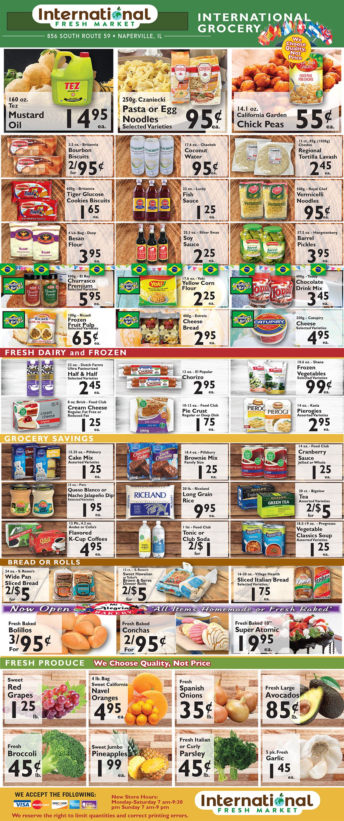 International Fresh Market Weekly Ad Flyer November 11 to November 17, 2020