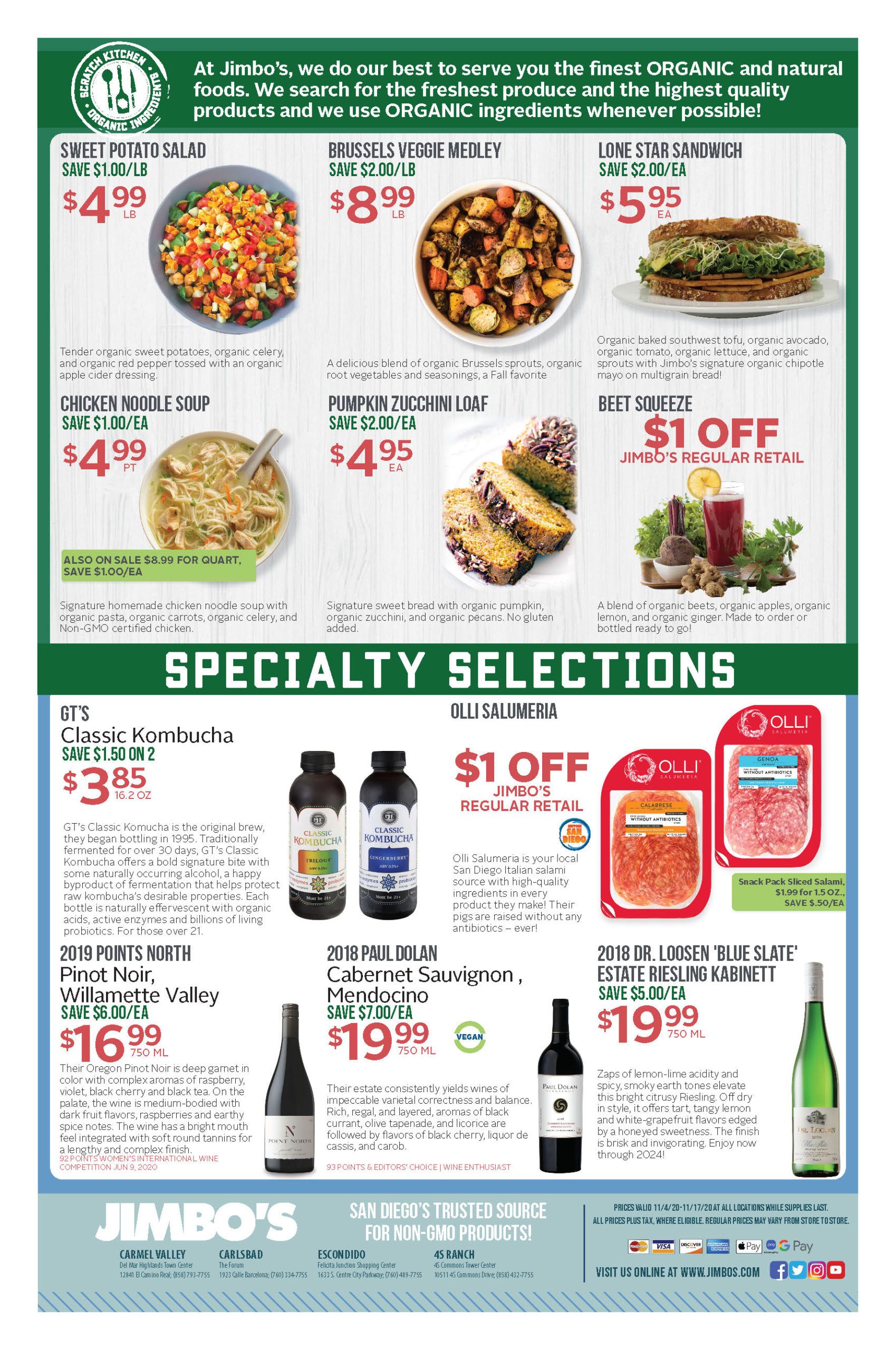 Jimbo's Weekly Ad Flyer November 11 to November 17, 2020
