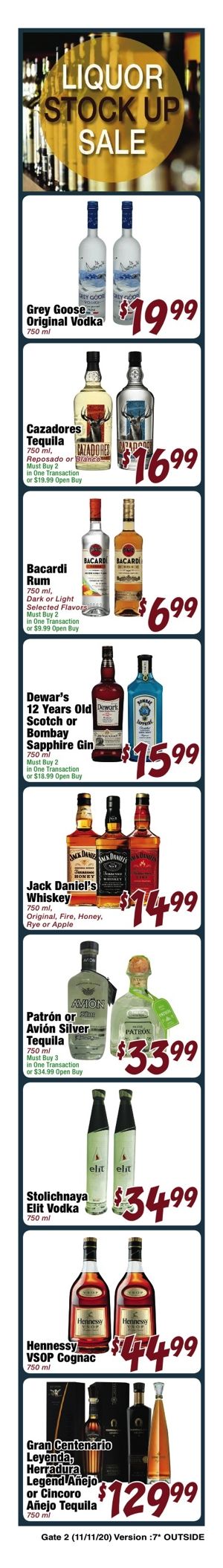 JONS Fresh Marketplace Weekly Ad Flyer November 11 to November 17, 2020