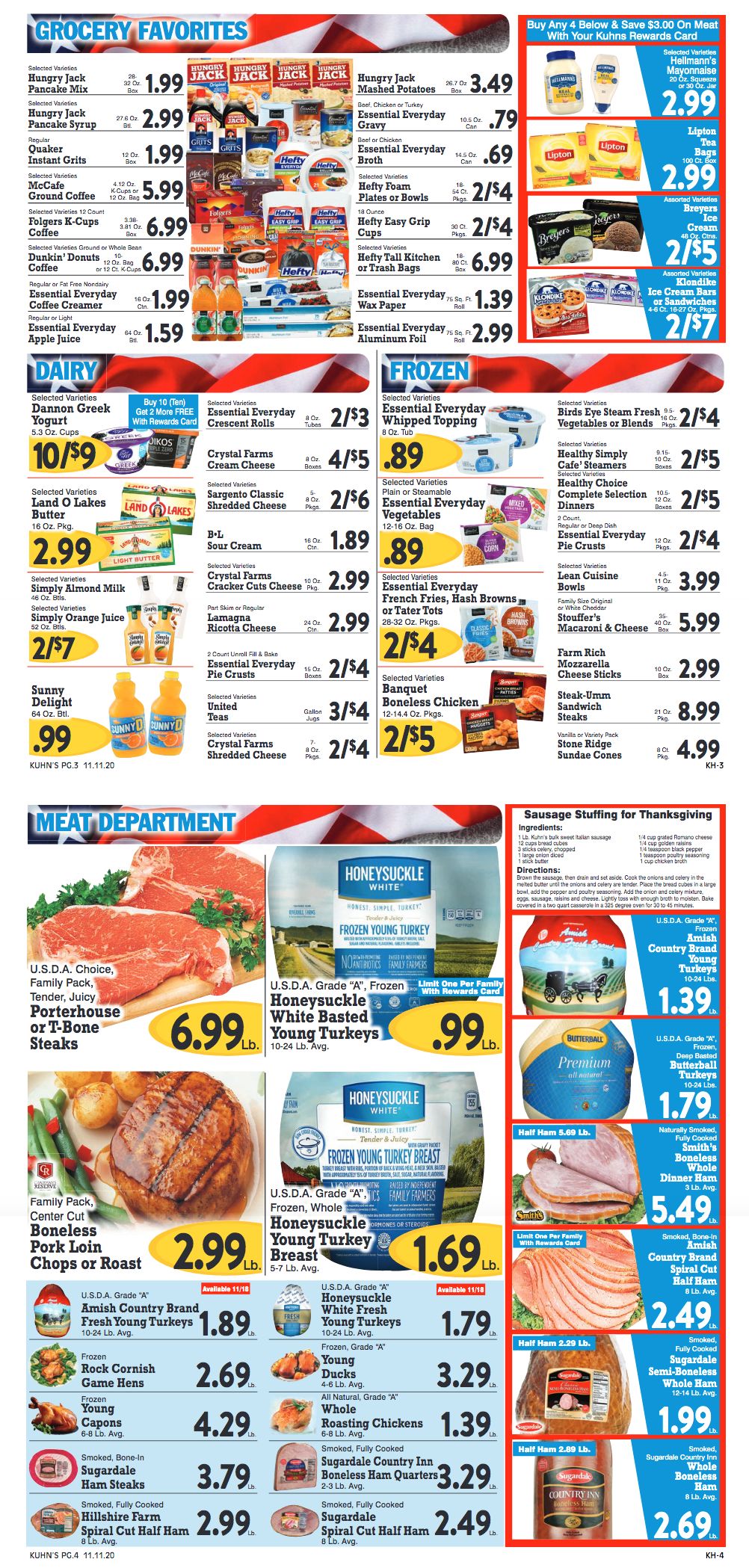 Kuhn's Weekly Ad Flyer November 11 to November 17, 2020