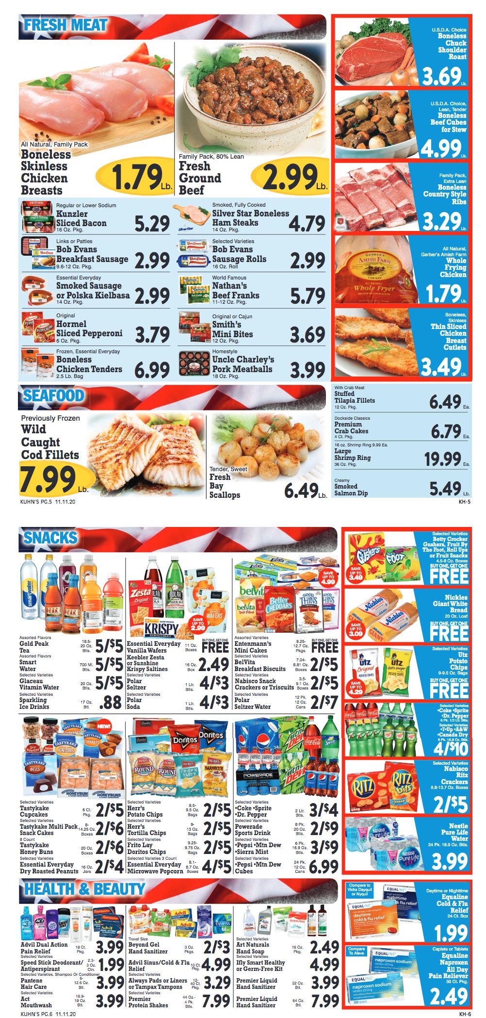 Kuhn's Weekly Ad Flyer November 11 to November 17, 2020
