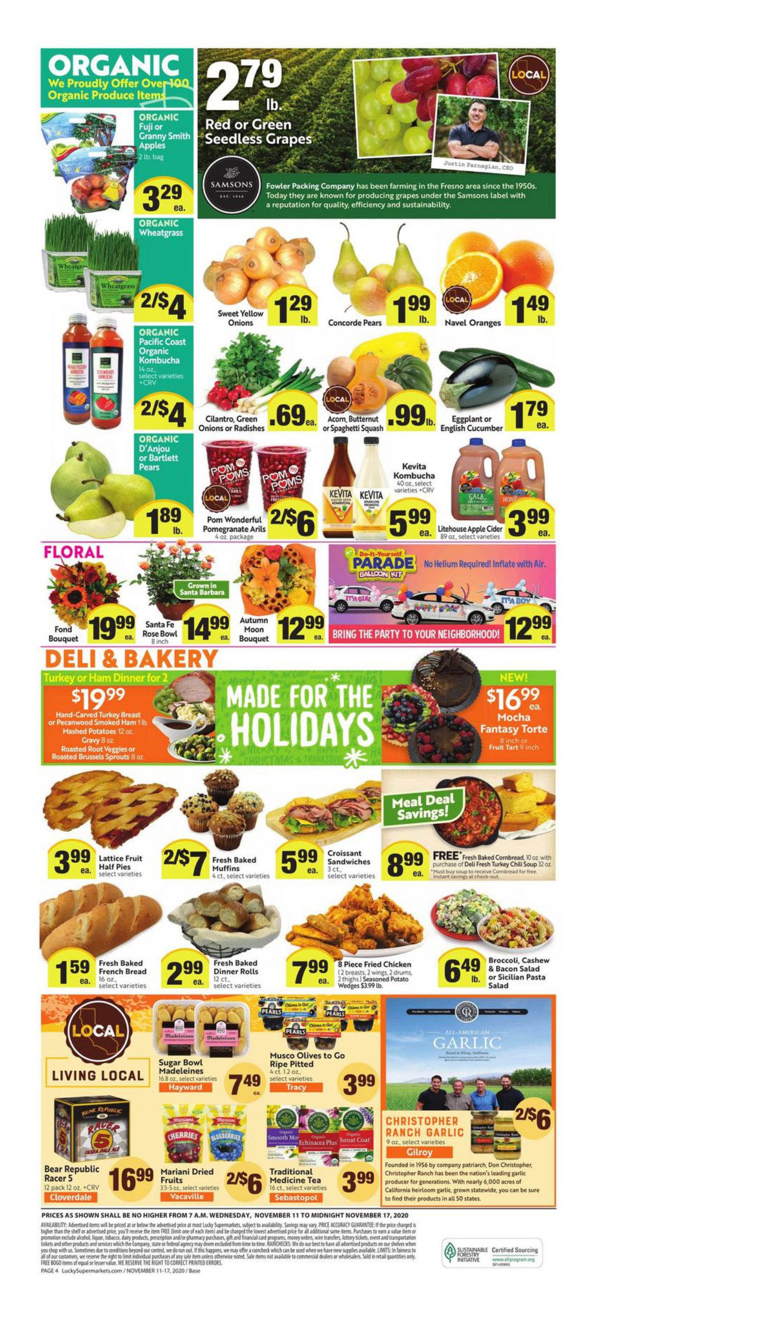 Lucky Weekly Ad Flyer November 11 to November 17, 2020