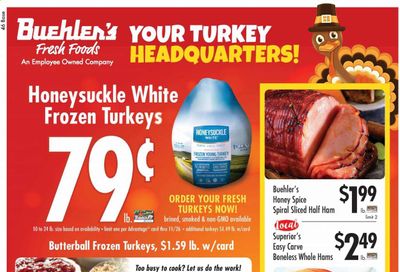 Buehler's Weekly Ad Flyer November 11 to November 17