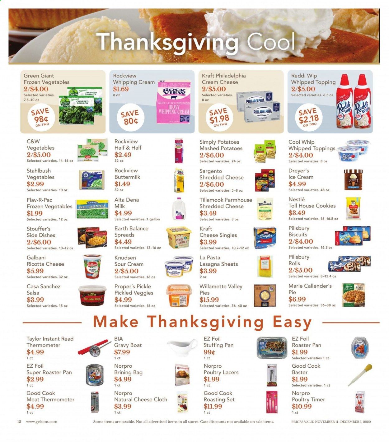 Gelson's Weekly Ad Flyer November 11 to December 1