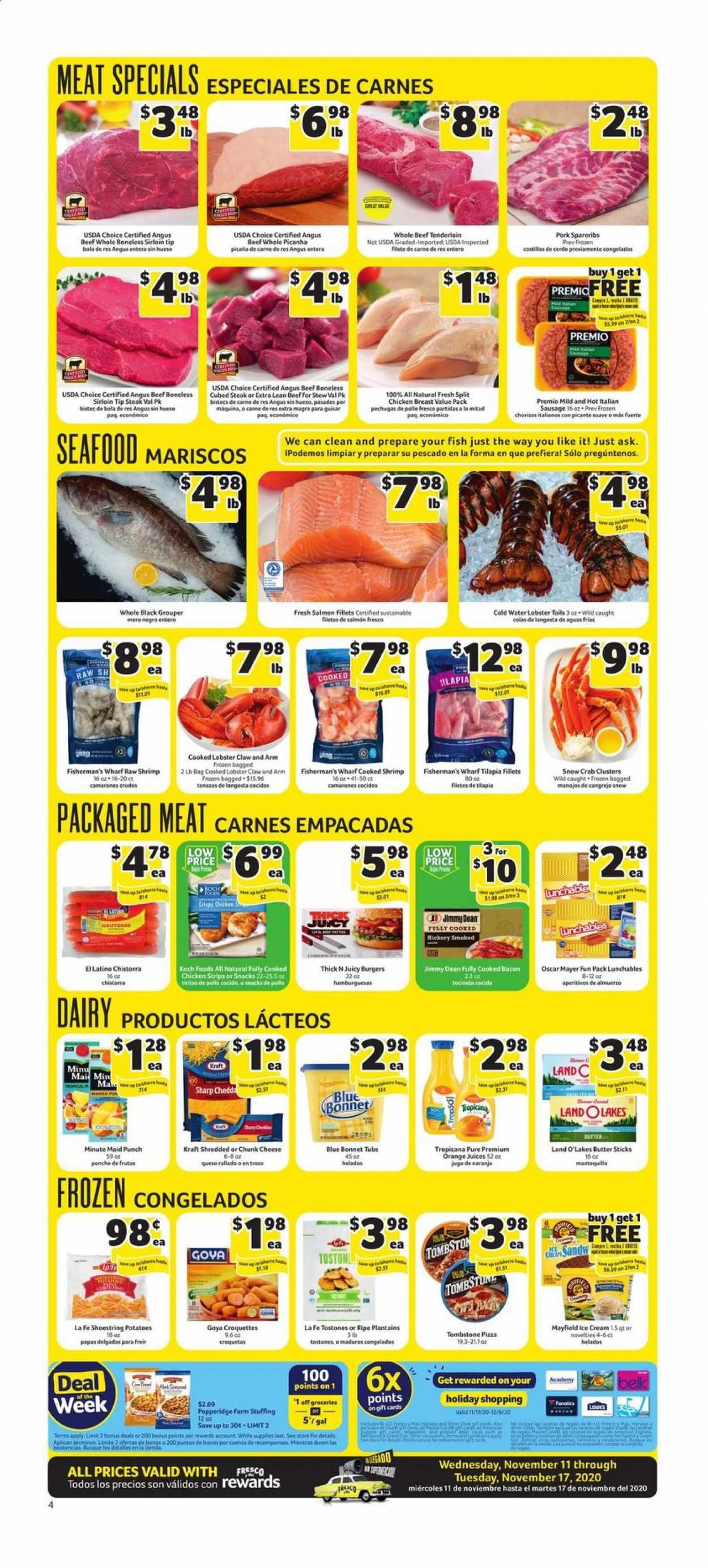 Fresco y Más Weekly Ad Flyer November 11 to November 17